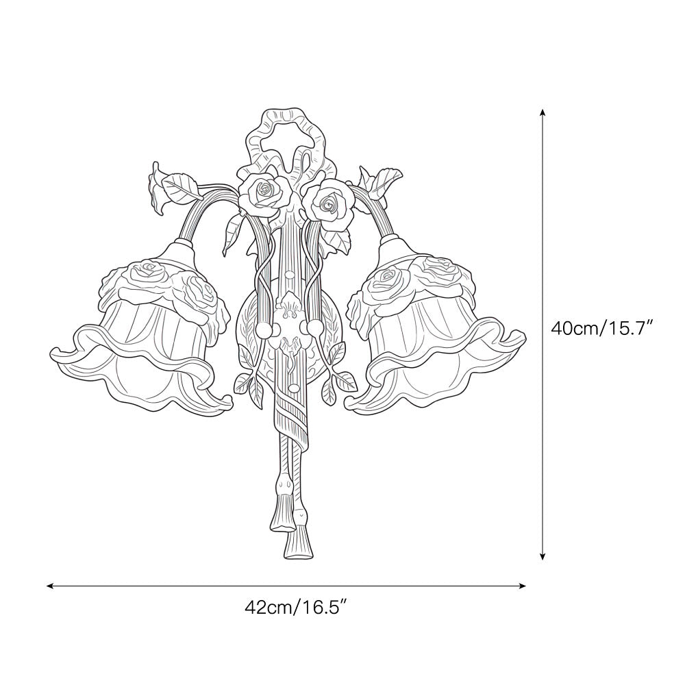 Margaux Fleur Wall Lamp