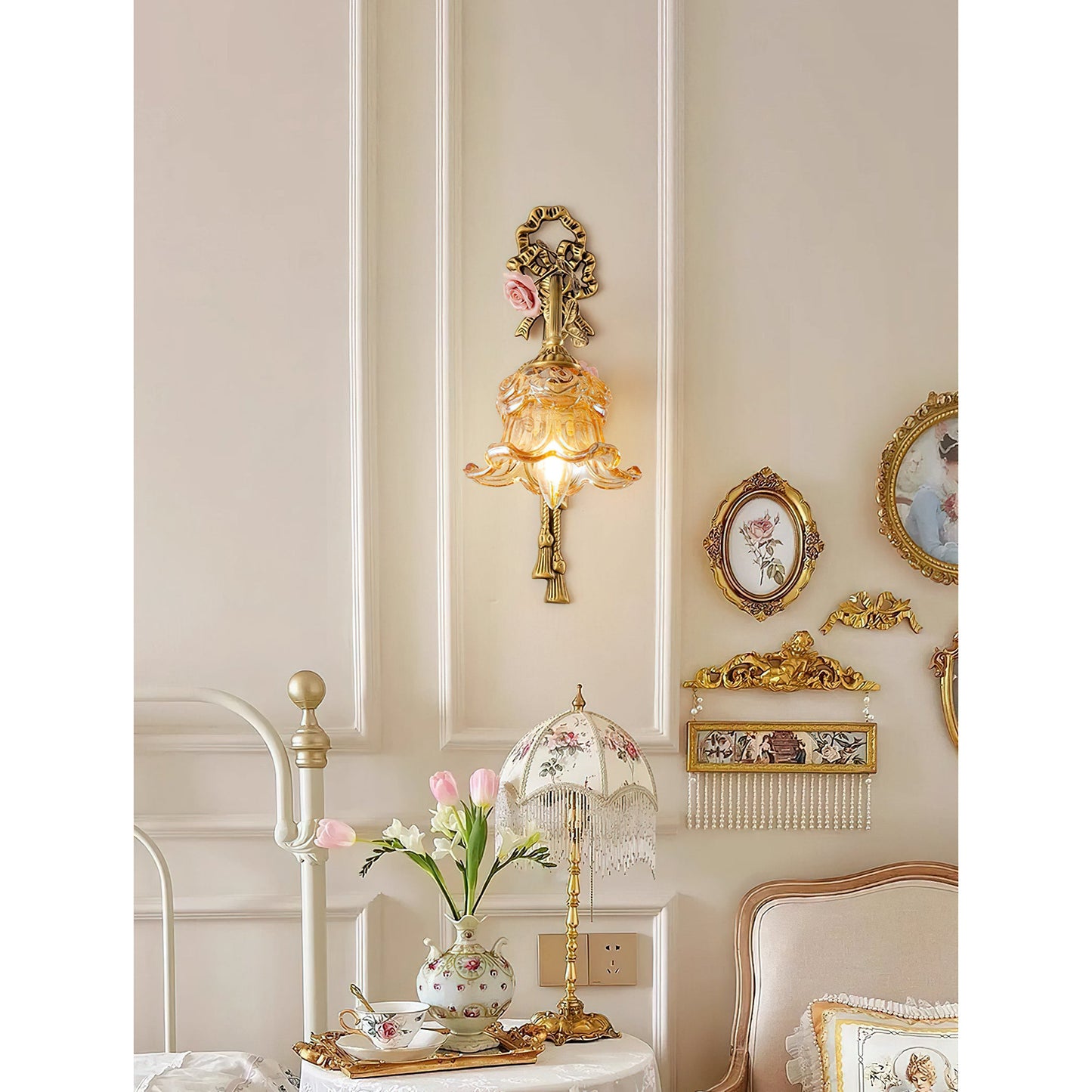 Margaux Fleur Wall Lamp