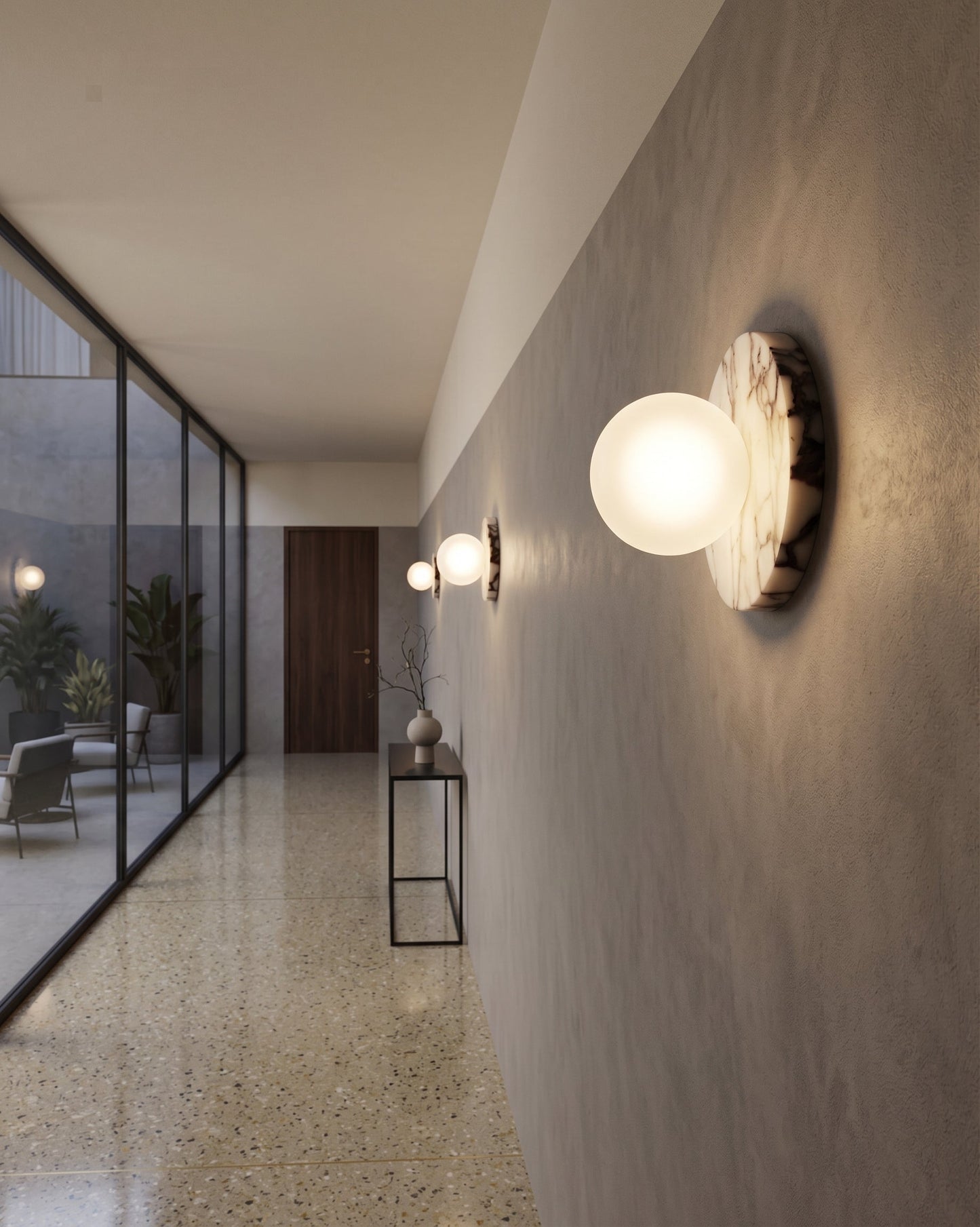 Lucie Flushmount Sconce