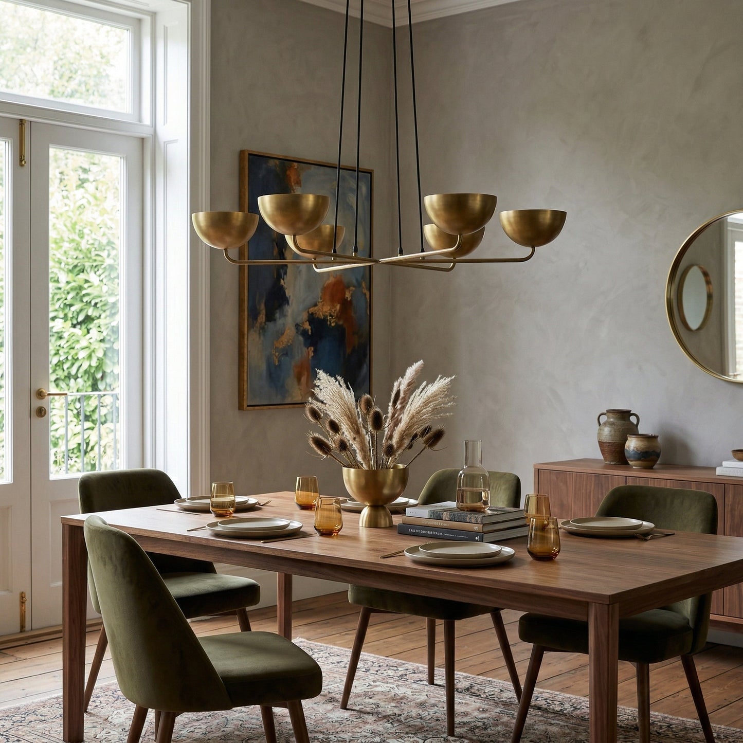 Callisto Brass Chandelier