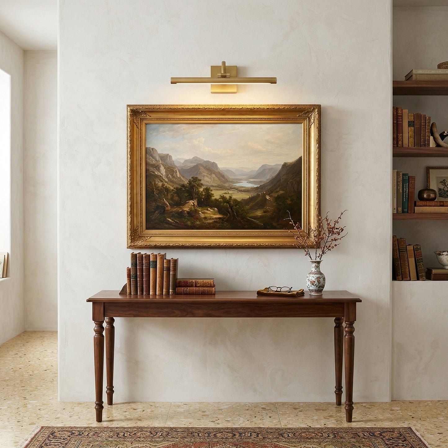 Elowen Brass Wall Lamp