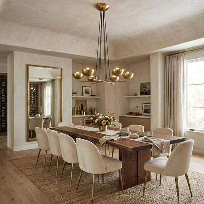 Callisto Brass Chandelier