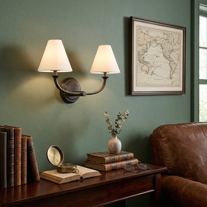 Greta Brass Wall Lamp