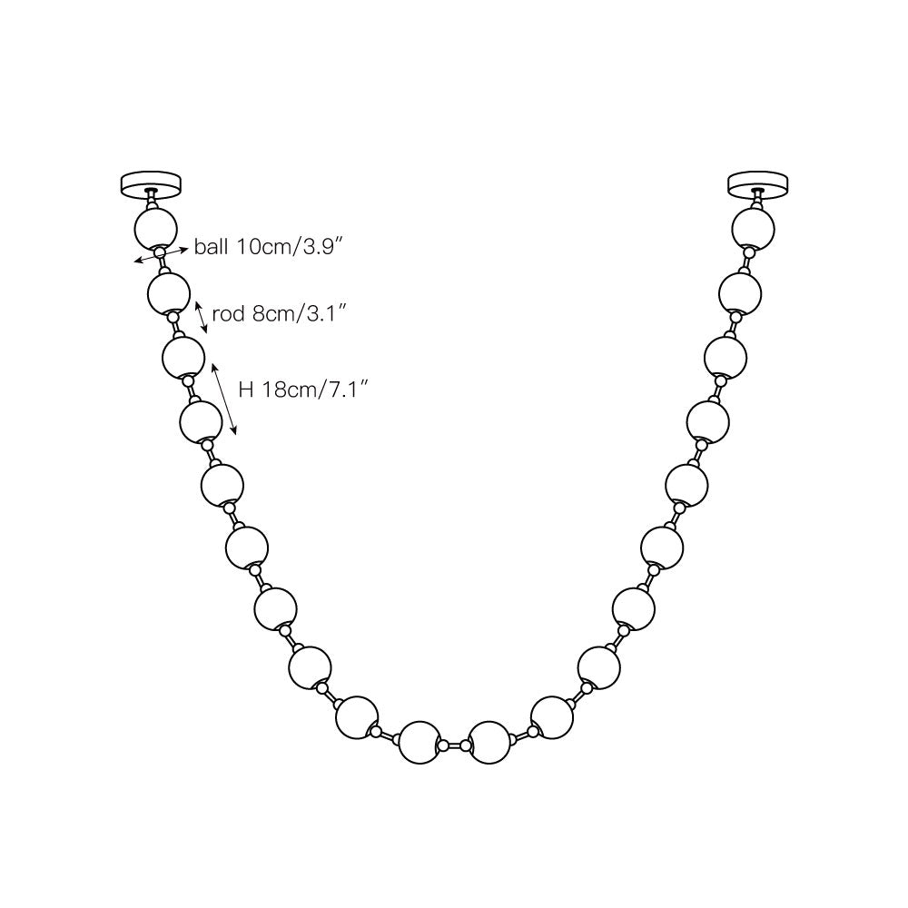 Marni Beaded Chandelier