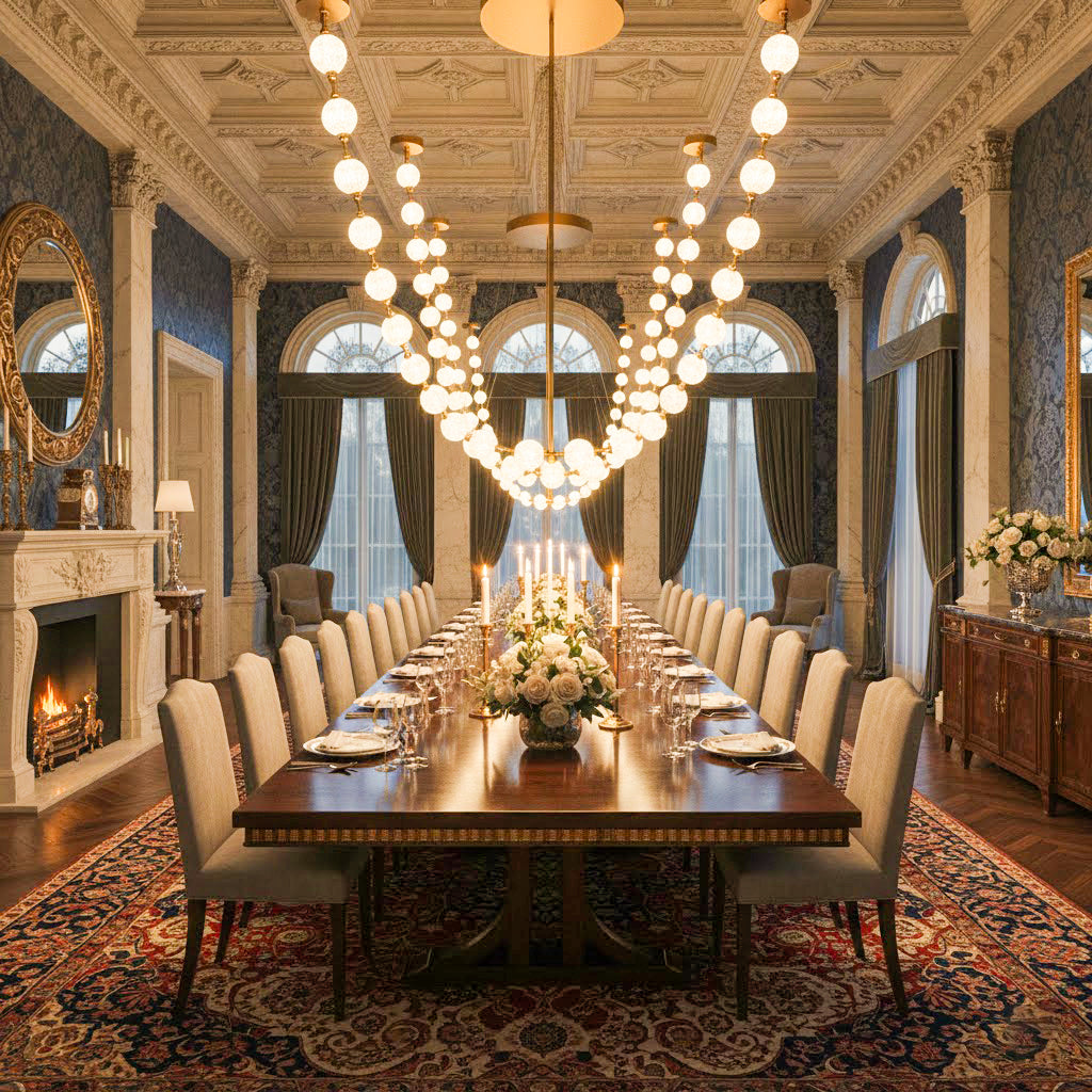 Marni Beaded Chandelier