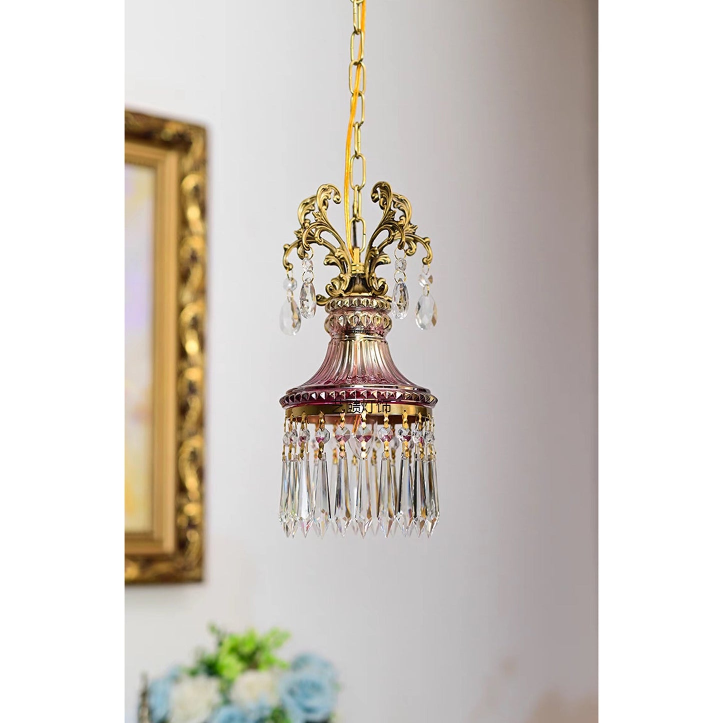 Marquise Crystal Pendant Lamp