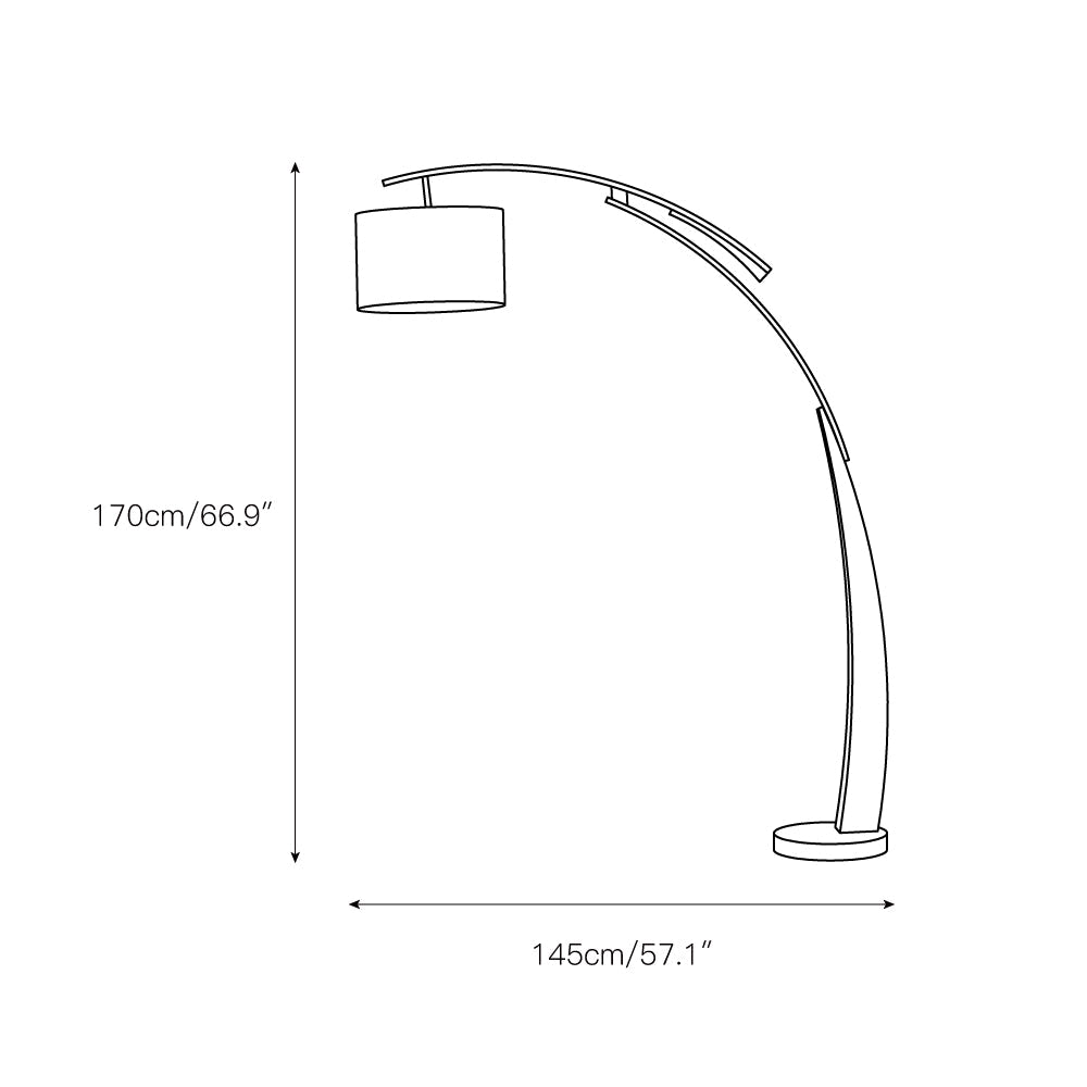 Matterhorn Arc Floor Lamp