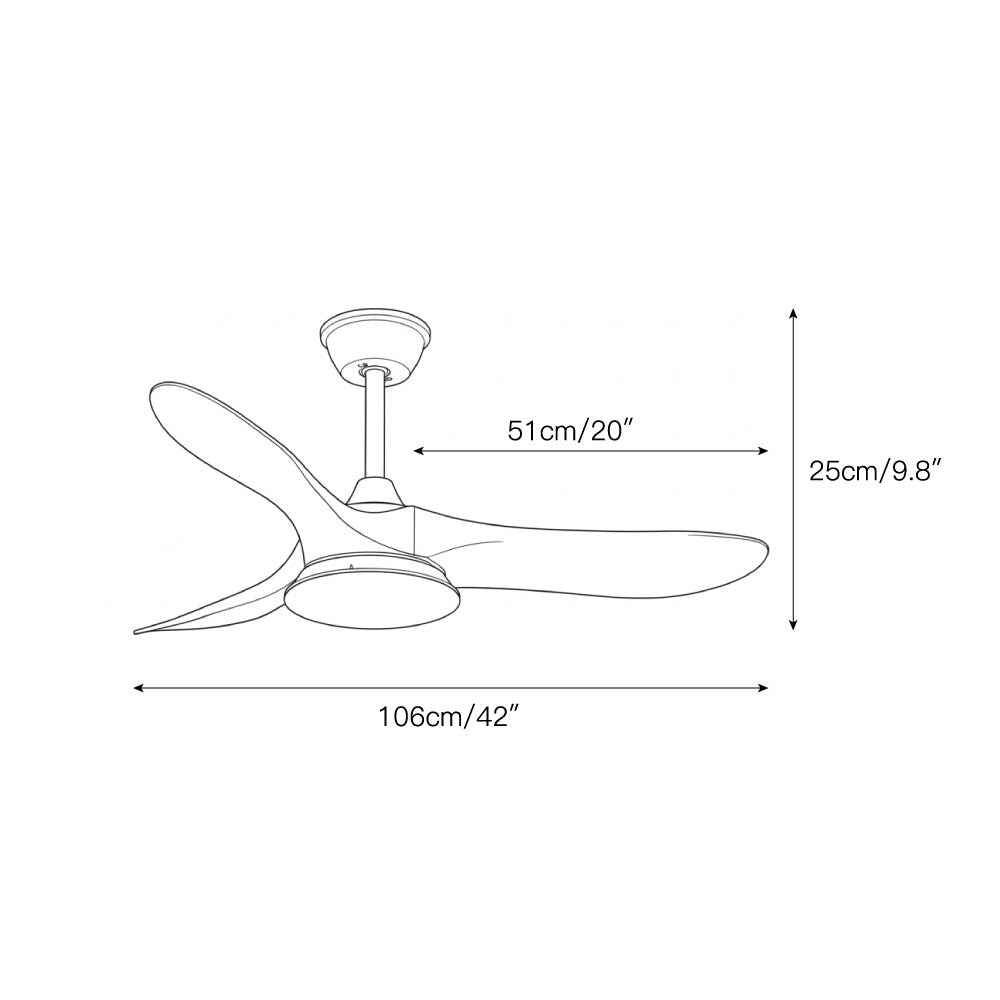 Maverick Ceiling Fan Light