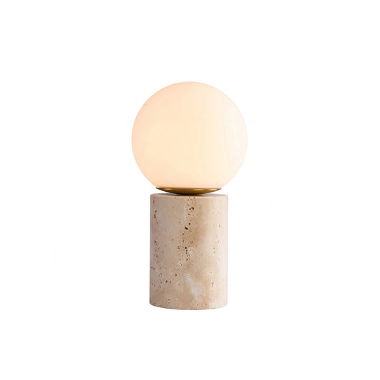 Maxax Deeluxe Travertine Table Lamp