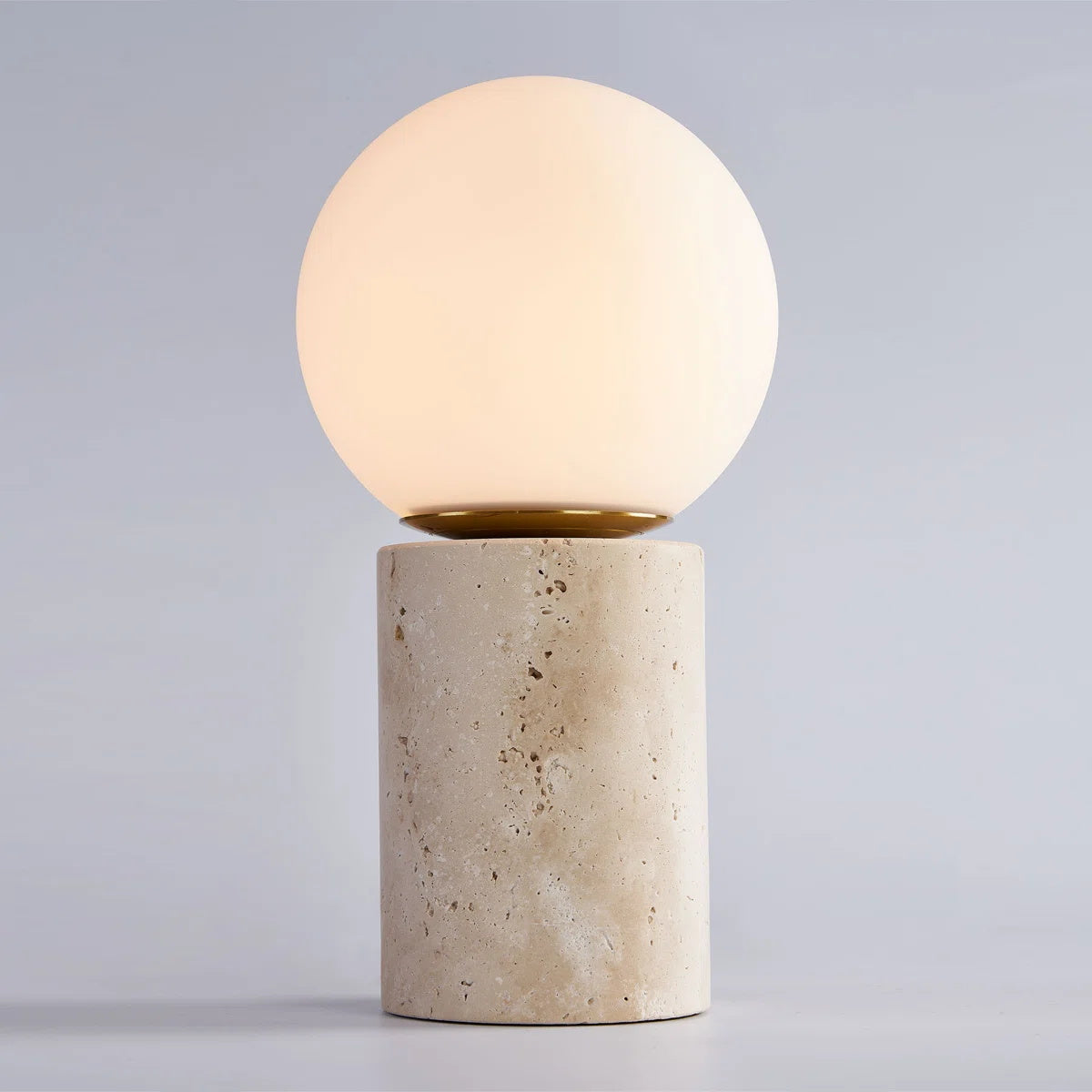 Maxax Deeluxe Travertine Table Lamp