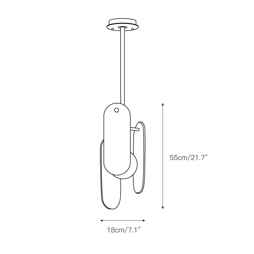 Megalith Marble Pendant Lamp