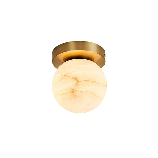 Melange Alabaster Ceiling Light