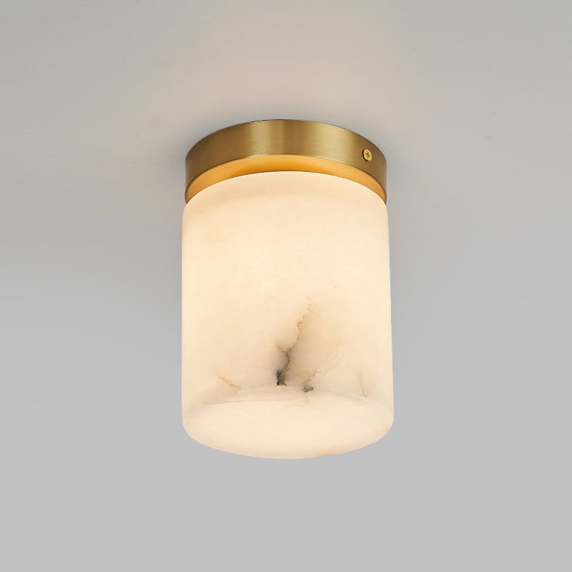 Melange Alabaster Ceiling Light