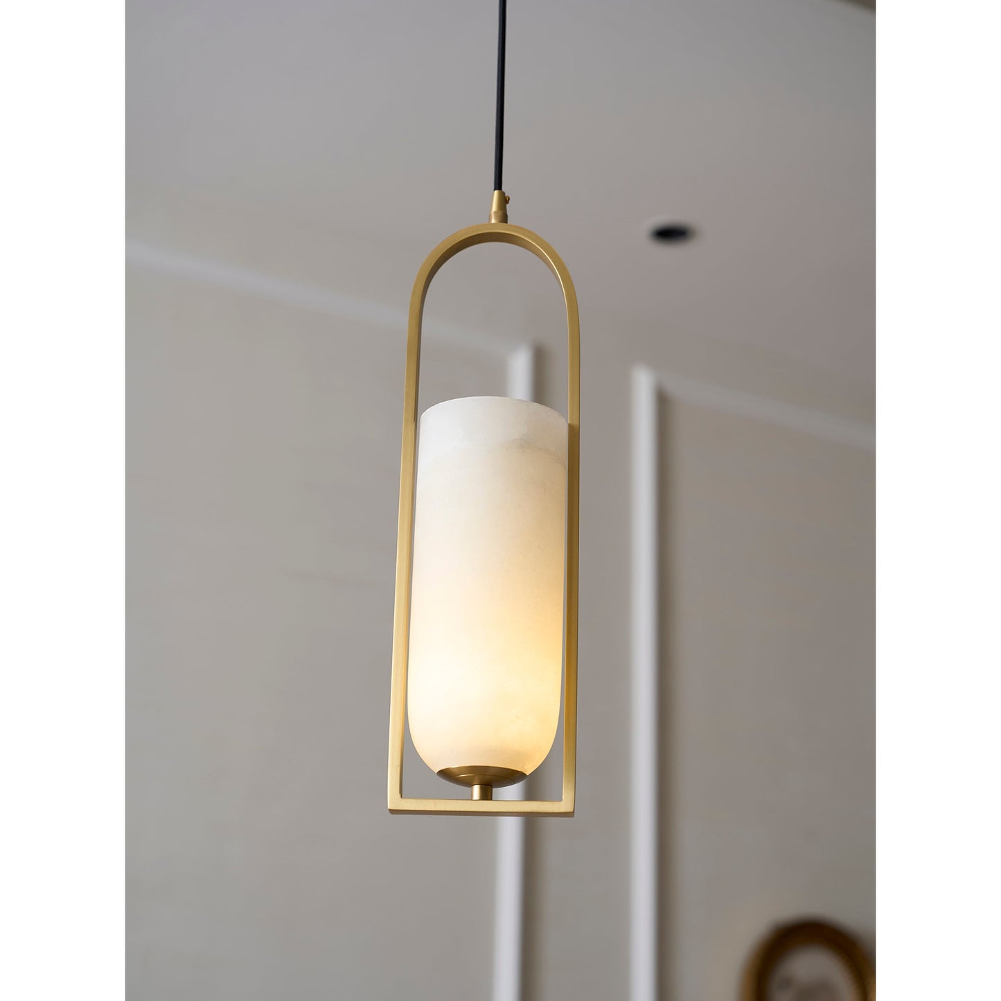 Melange Small Alabaster Pendant Lamp