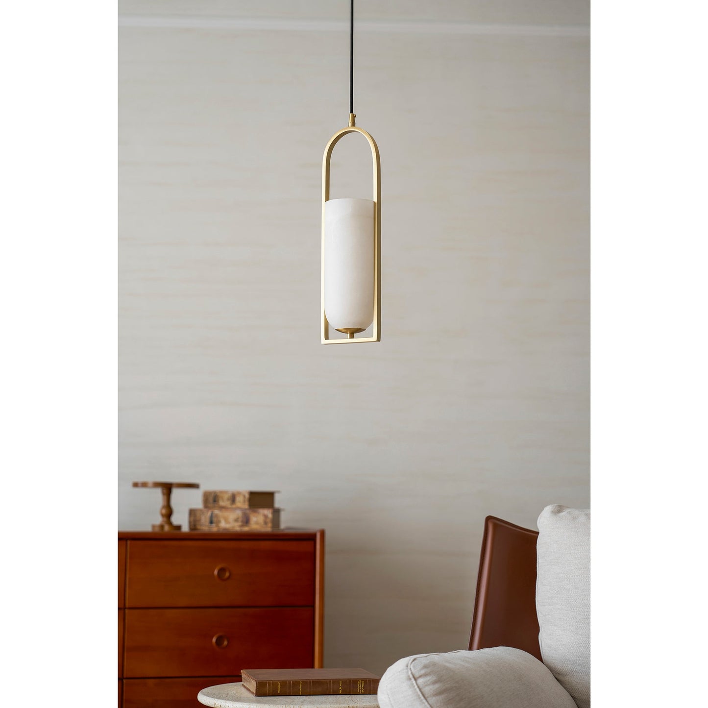 Melange Small Alabaster Pendant Lamp