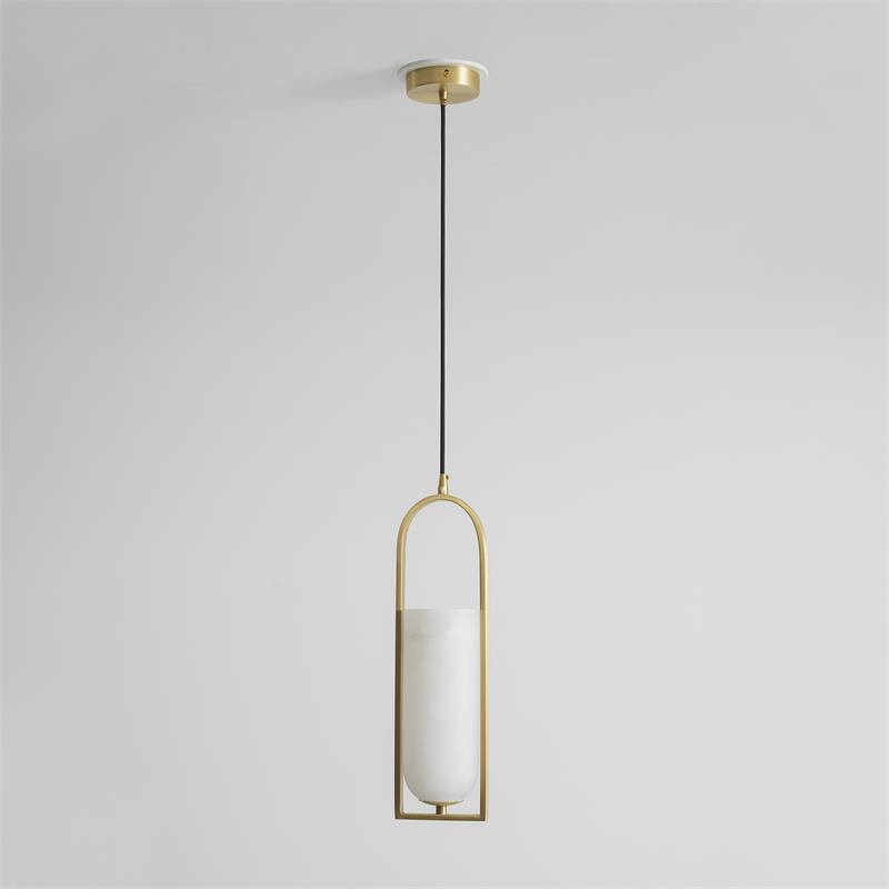 Melange Small Alabaster Pendant Lamp