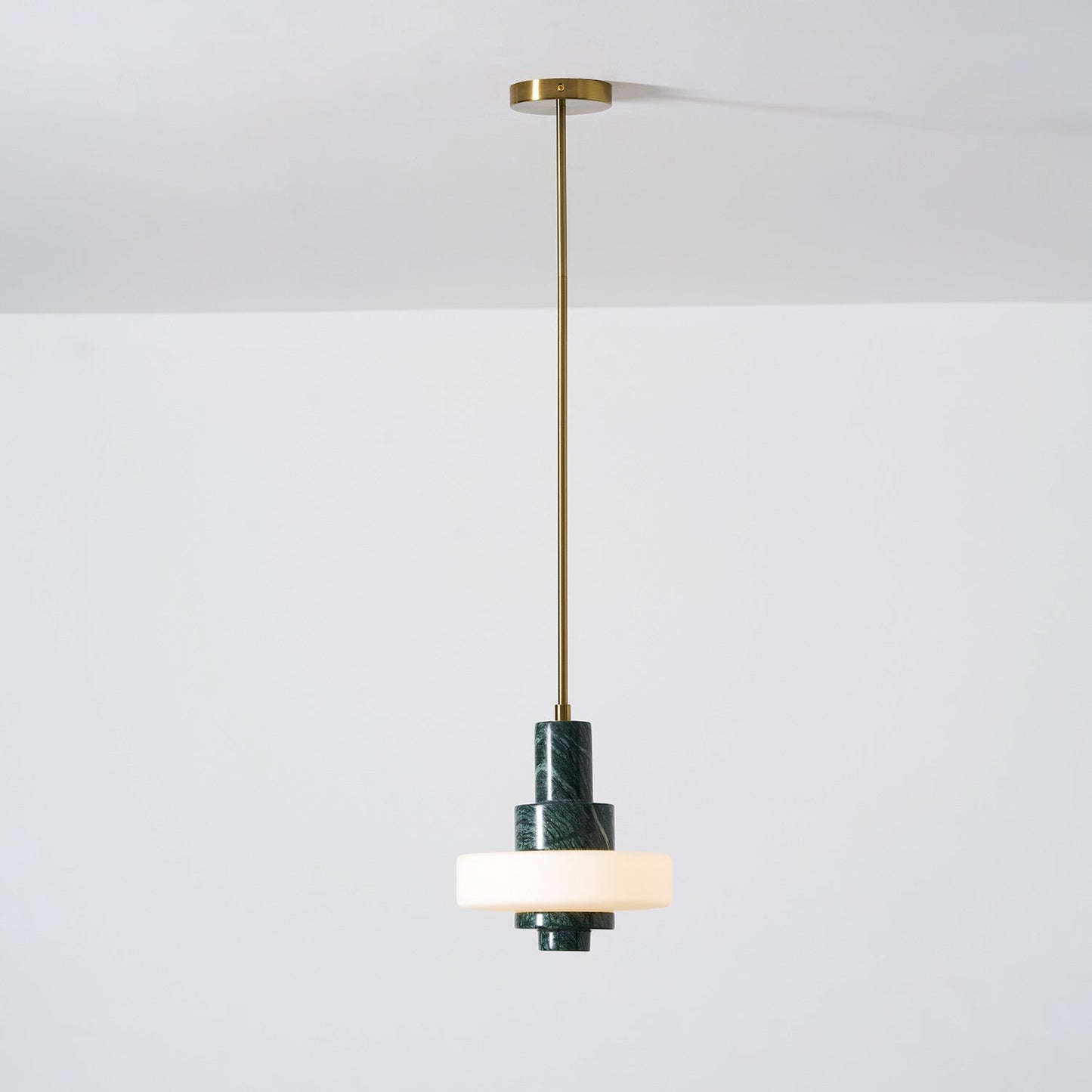 Mercury Green Marble Pendant Lamp
