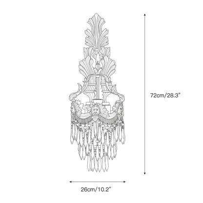 Mesas Brass Wall Lamp