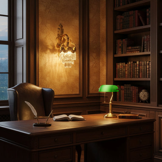 Mesas Brass Wall Lamp