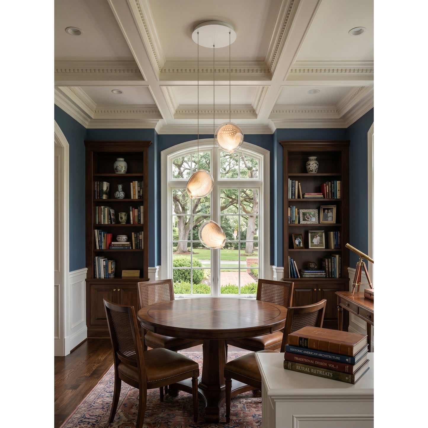 Mesh Glass Cluster Chandelier