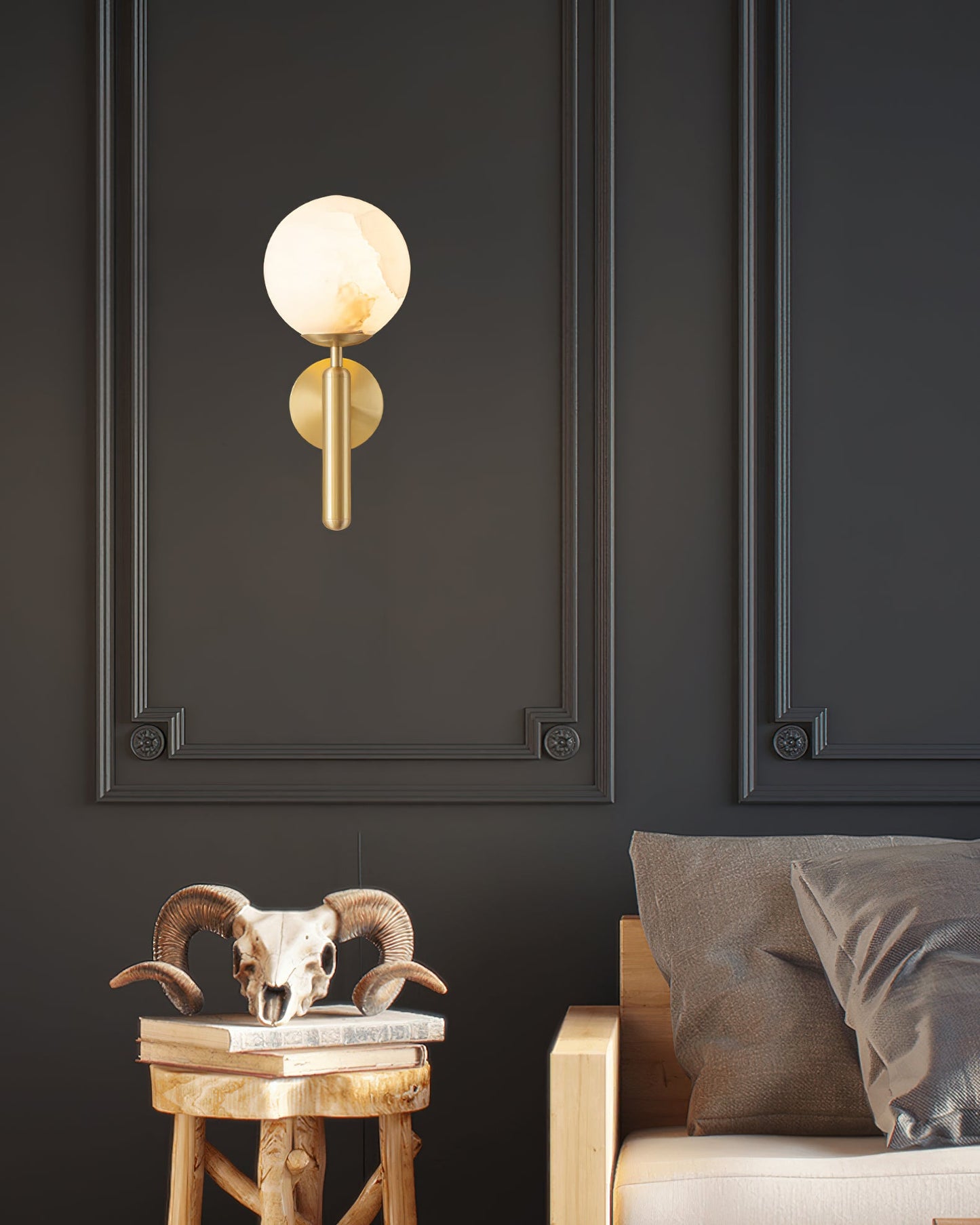 Mian Alabaster Wall Lamp