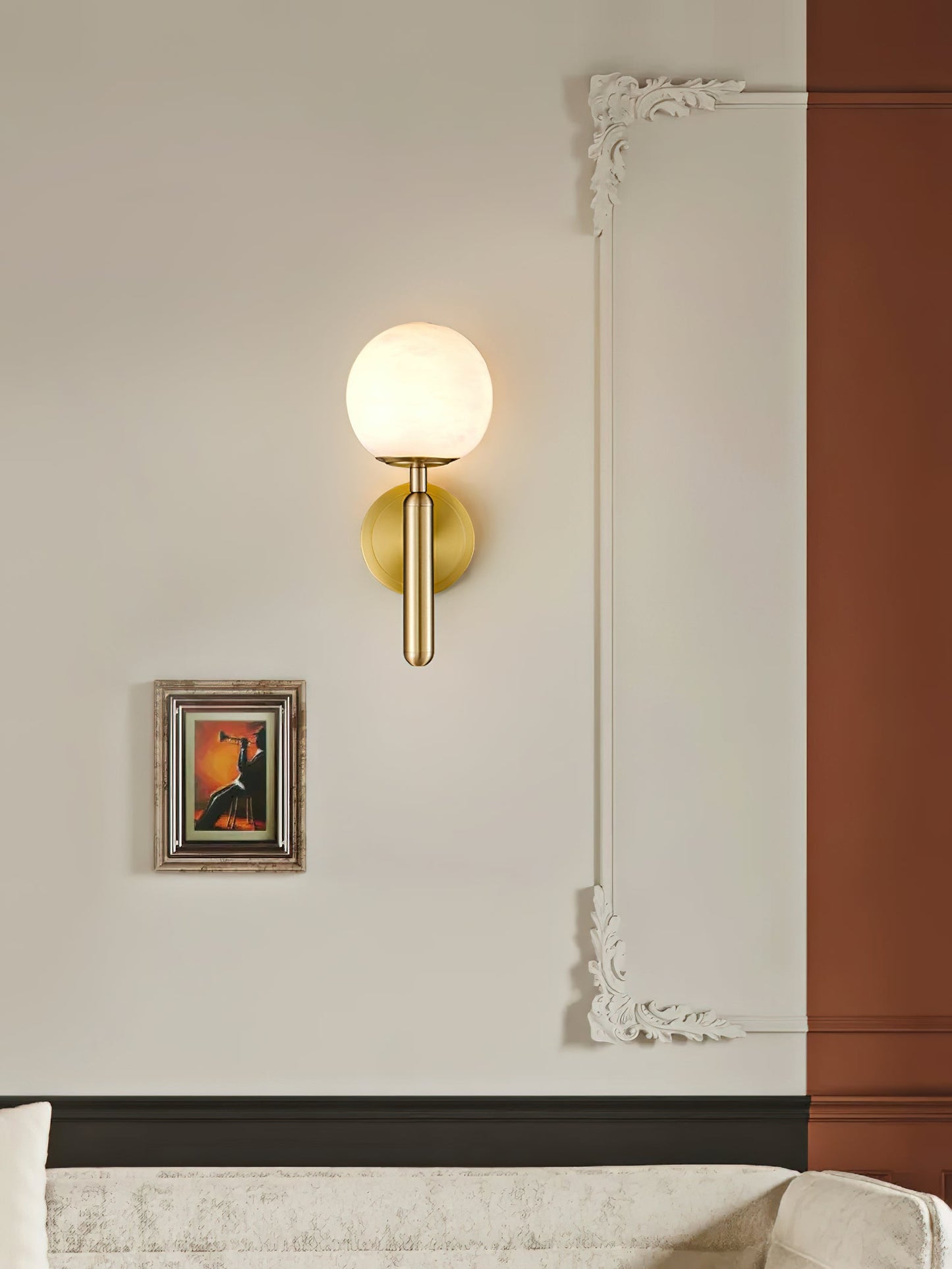 Mian Alabaster Wall Lamp
