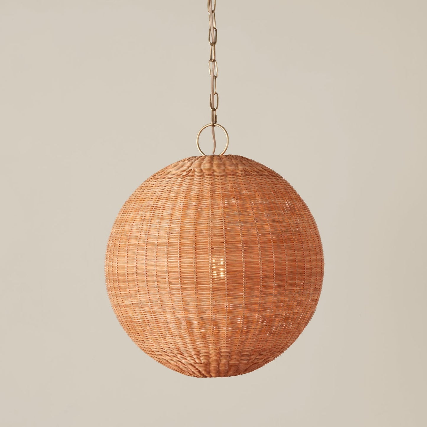 Miramar Rattan Round Pendant Lamp