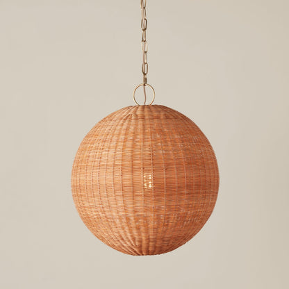 Miramar Rattan Round Pendant Lamp