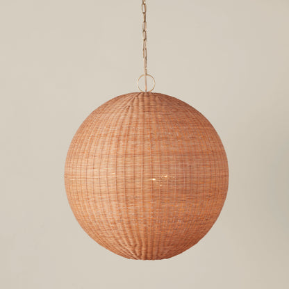 Miramar Rattan Round Pendant Lamp
