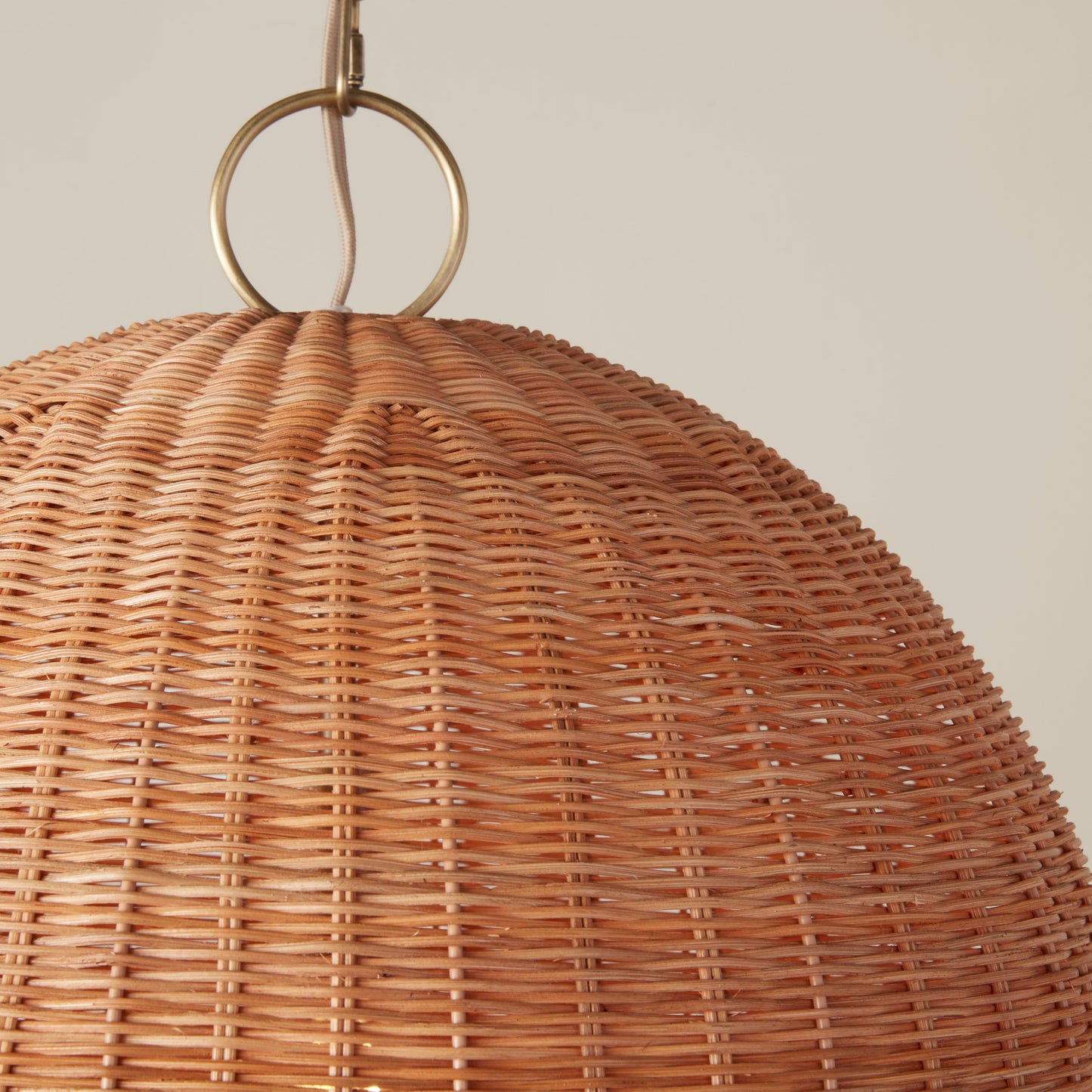 Miramar Rattan Round Pendant Lamp