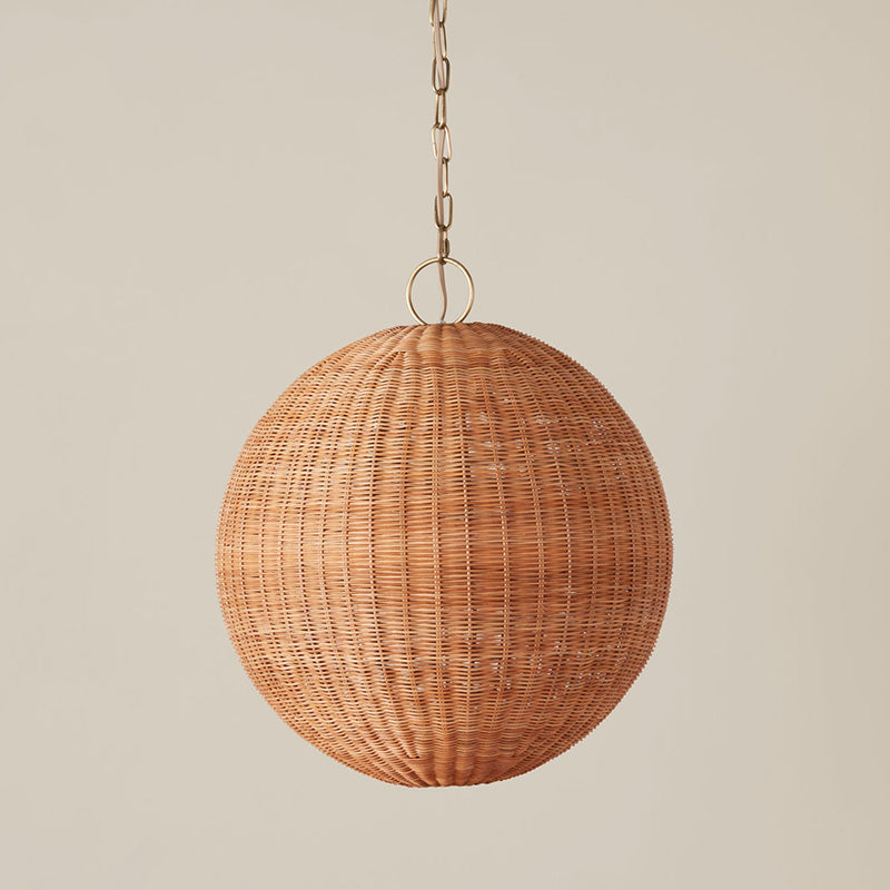 Miramar Rattan Round Pendant Lamp