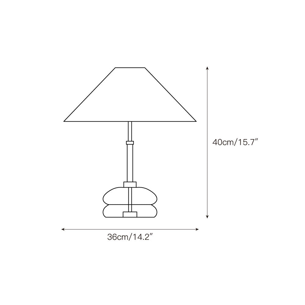 Mission Marble Table Lamp