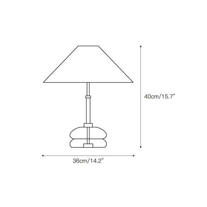 Mission Marble Table Lamp