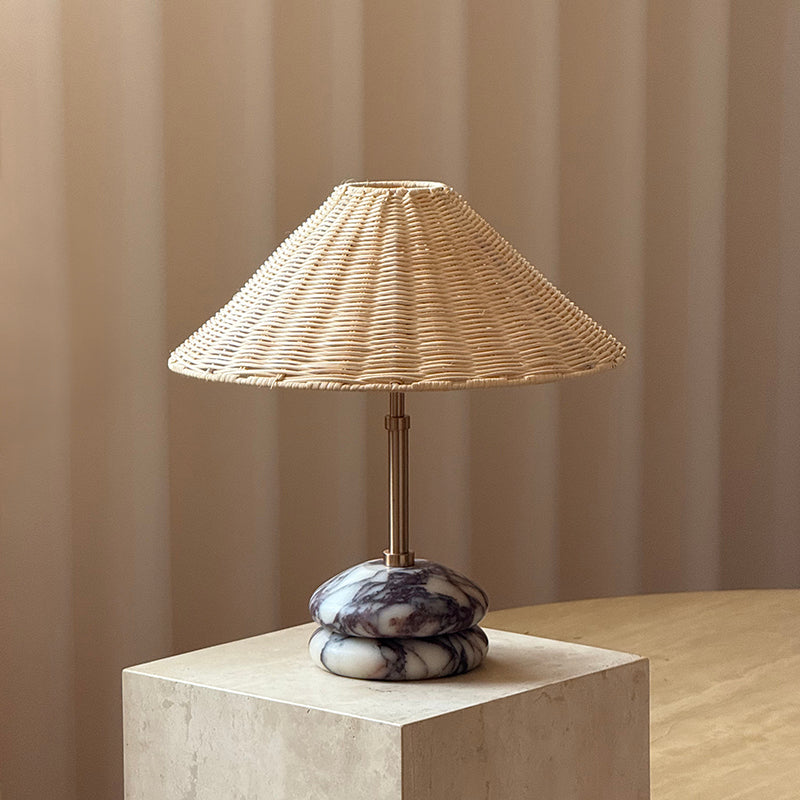 Mission Marble Table Lamp