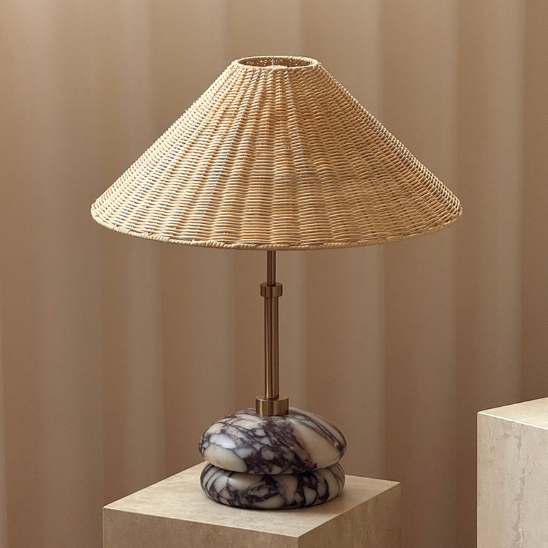 Mission Marble Table Lamp