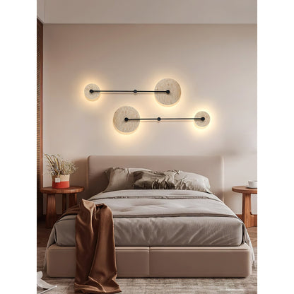 Mito Travertine Wall Lamp