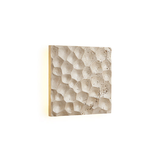 Modular Panel Travertine Sconce