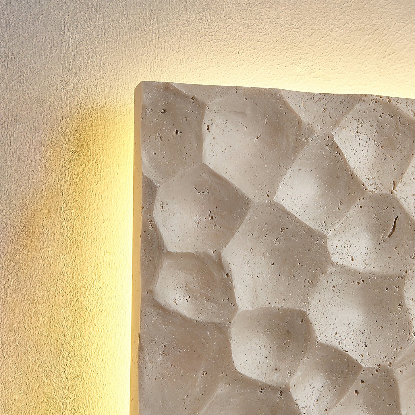 Modular Panel Travertine Sconce