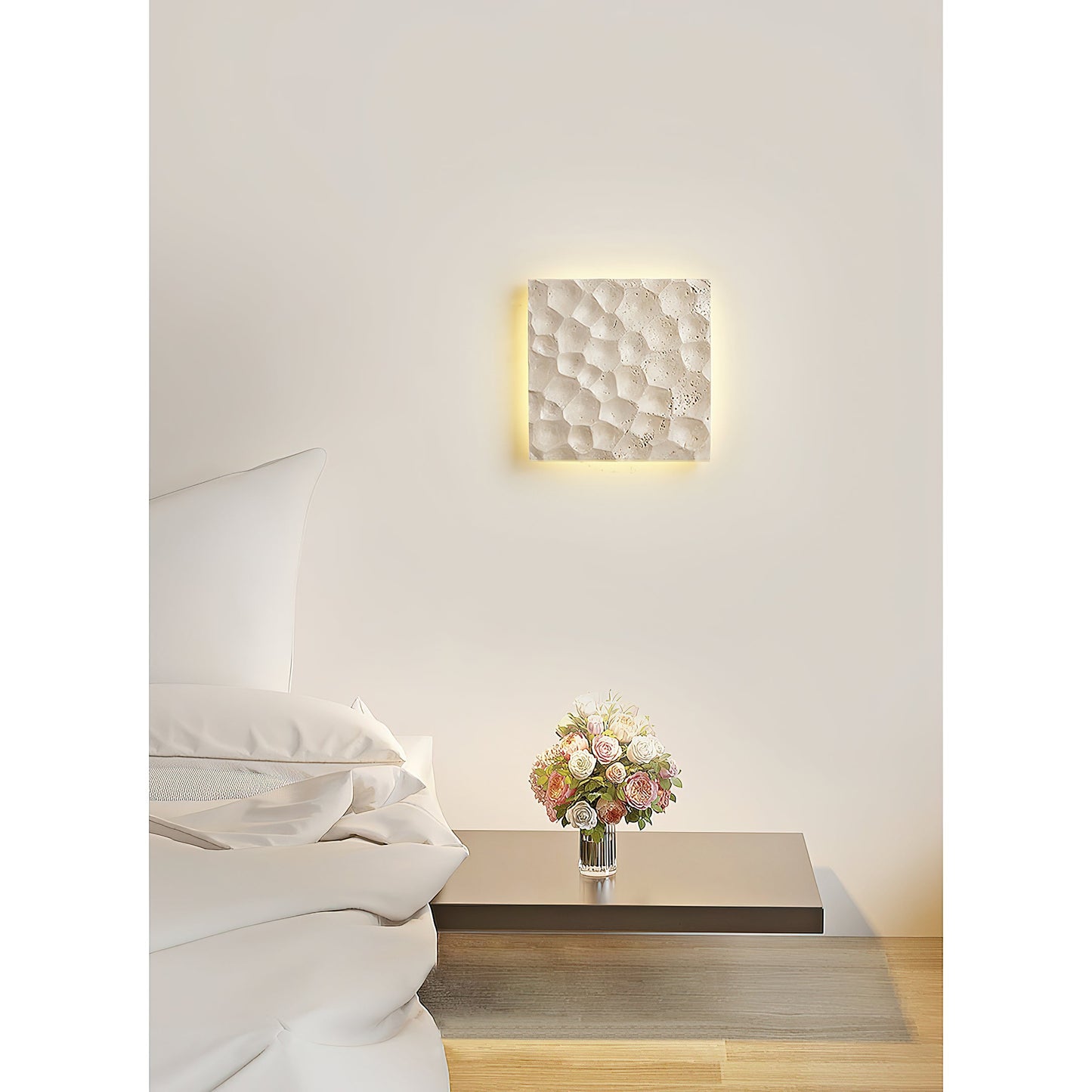 Modular Panel Travertine Sconce