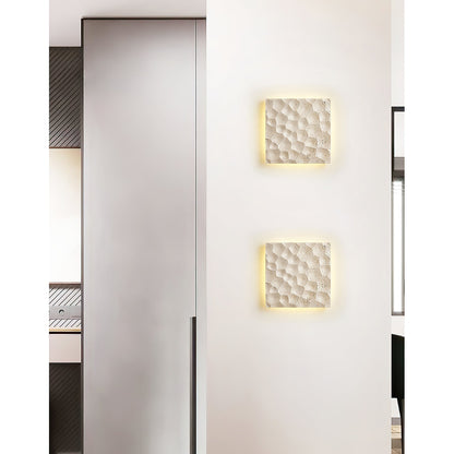 Modular Panel Travertine Sconce