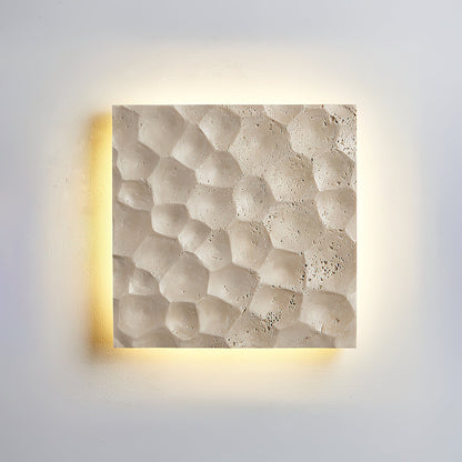 Modular Panel Travertine Sconce