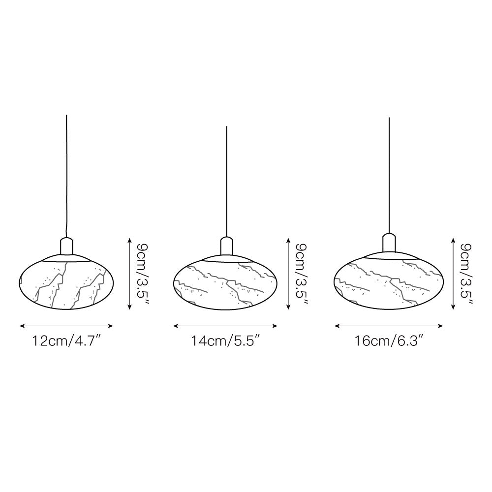 Moonstone Alabaster Pendant Lamp