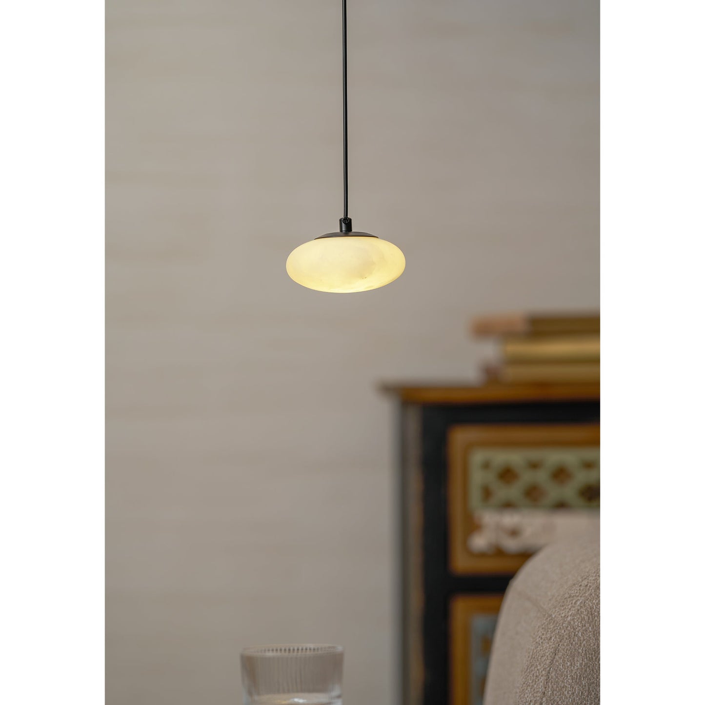 Moonstone Alabaster Pendant Lamp