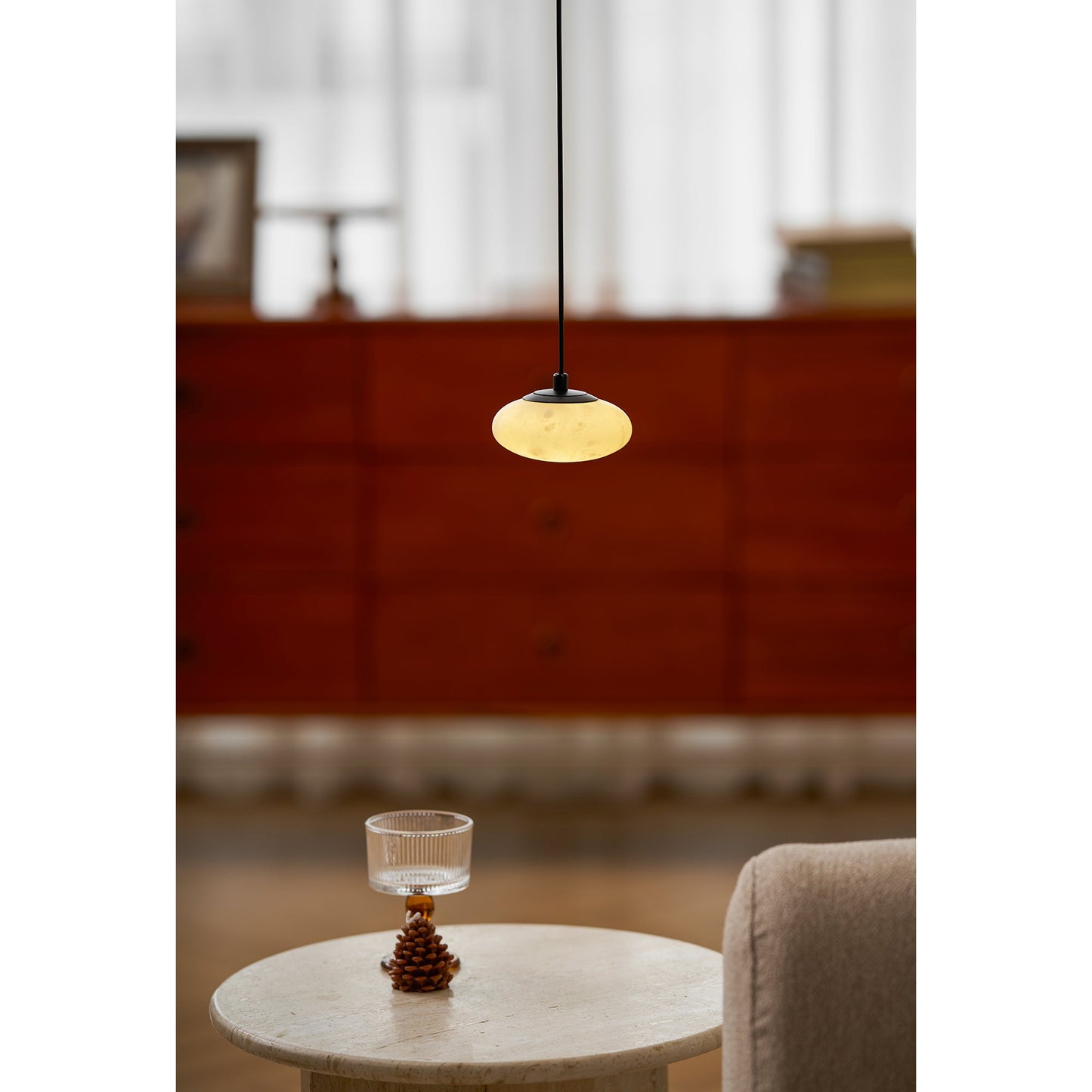 Moonstone Alabaster Pendant Lamp
