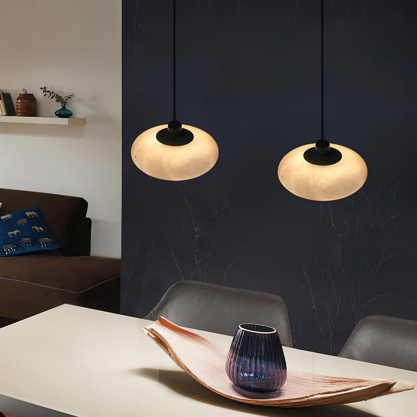 Moonstone Alabaster Pendant Lamp
