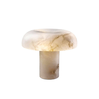 Mushroom Type Alabaster Table Lamp