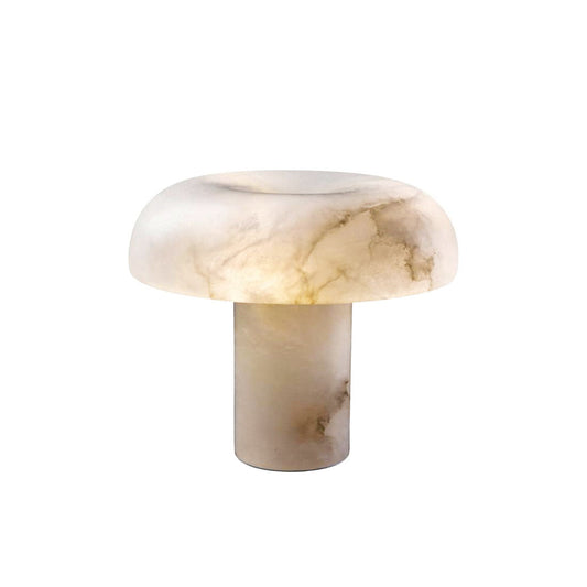 Mushroom Type Alabaster Table Lamp