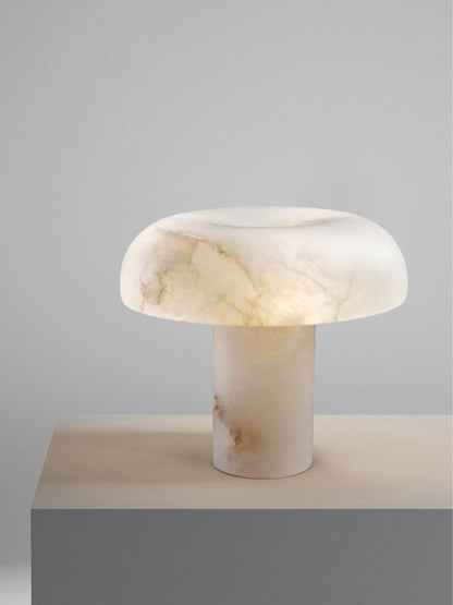 Mushroom Type Alabaster Table Lamp