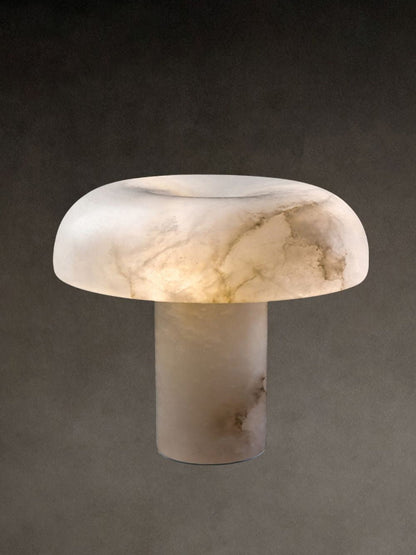 Mushroom Type Alabaster Table Lamp