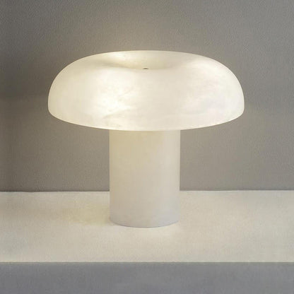 Mushroom Type Alabaster Table Lamp